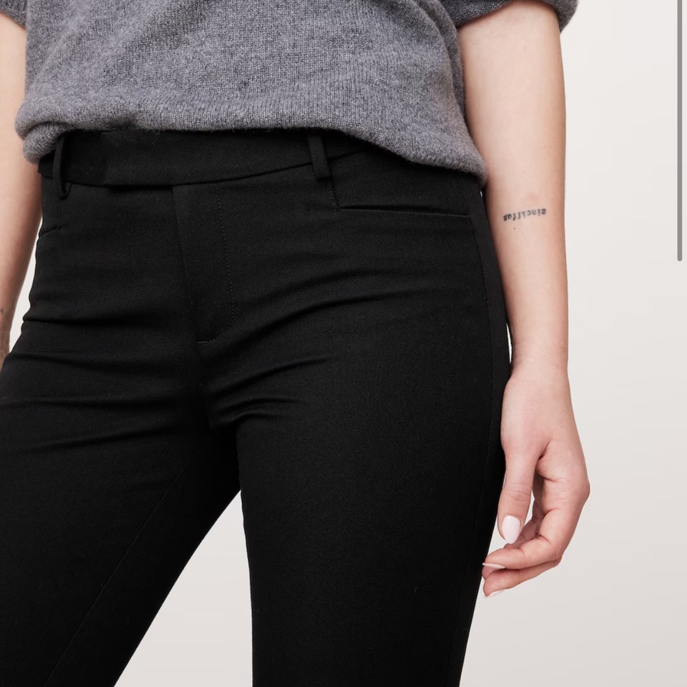 NEW with Tags! NWT! Banana Republic Black Sloan Fit Skim Ankle Pants! - Picture 3 of 11